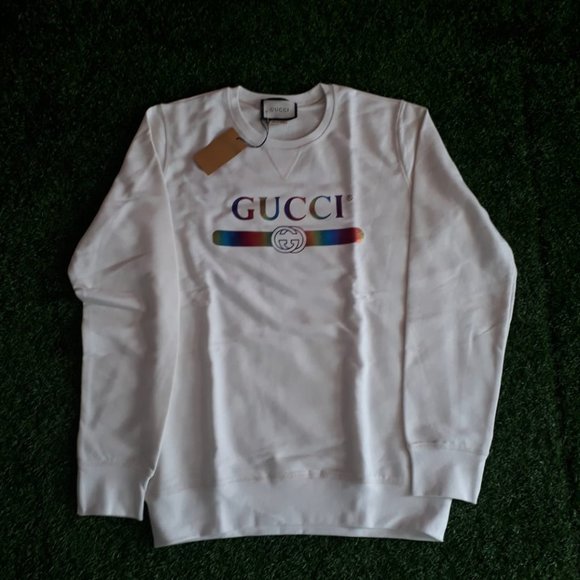 gucci white sweatshirt